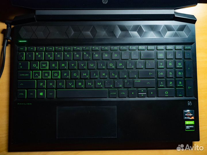 Игровой ноутбук HP Pavilion Gaming 15-ec1019ur