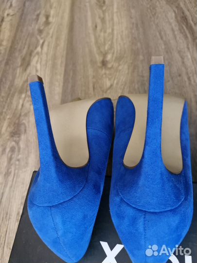 Туфли женские 39 размер синие
