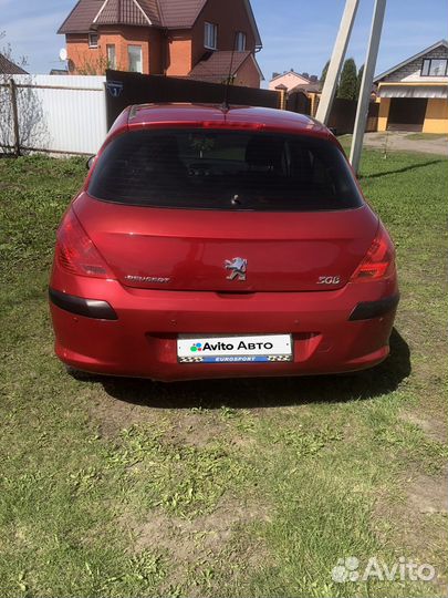 Peugeot 308 1.6 AT, 2008, 125 000 км