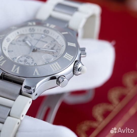 Оригинал Cartier MustDe Cartier Chronoscaph 21