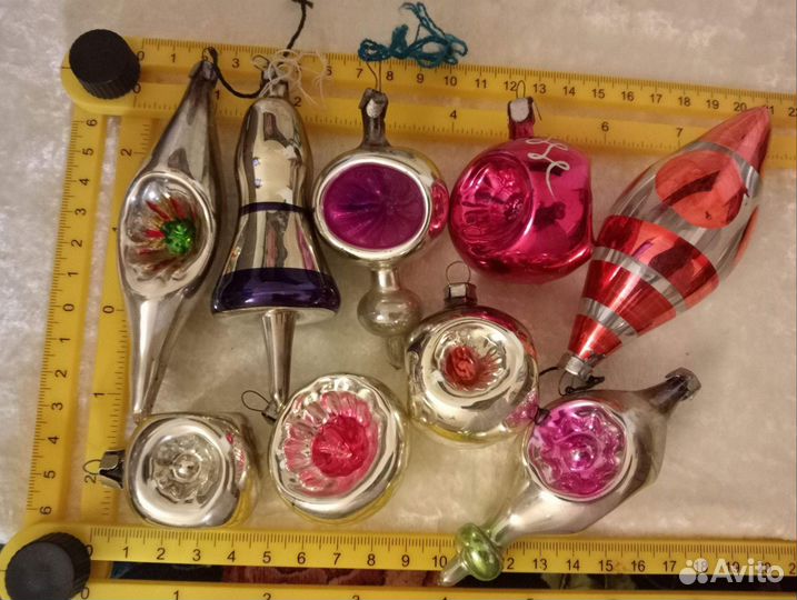 Ёлочные игрушки СССР