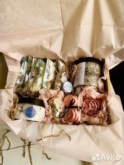 Огромный премиум бьюти-бокс подарок девушке