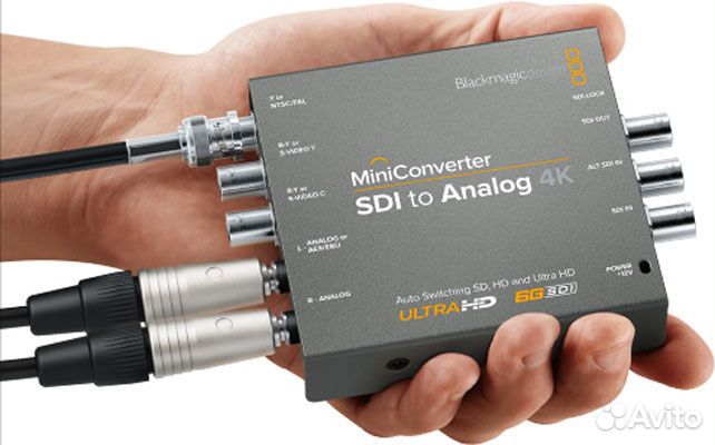 Mini Converter - SDI to Analog 4K конвертер Blackm