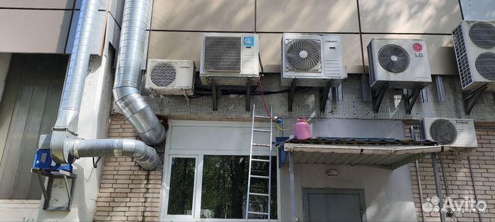 Монтаж кондиционеров под ключ