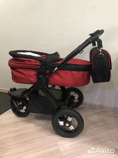 Коляска 2в1 автолюлька сани