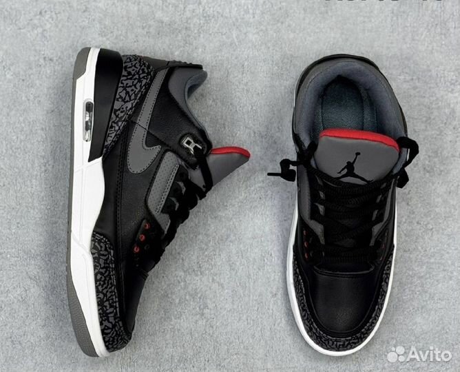 Кроссовки Air Jordan 3 Retro OG Black