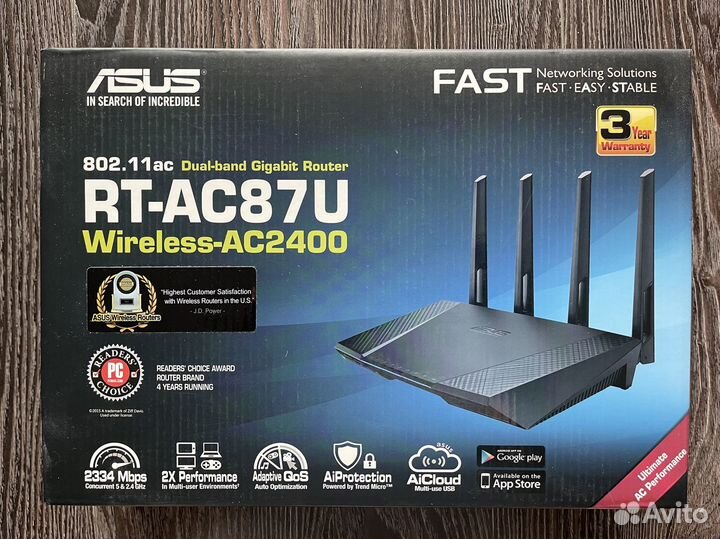 Роутер WiFi asus RT-AC87U