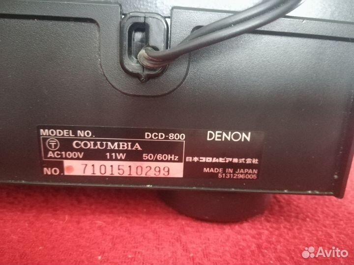 CD проигрыватель Denon DCD-800 с пультом