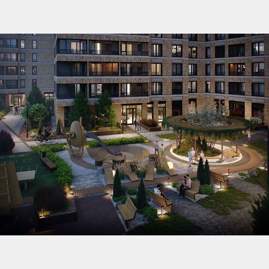 4-к. квартира, 95,2 м², 2/10 эт.