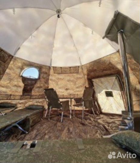 Продам зимнюю палатку с камином Берег уп - 7