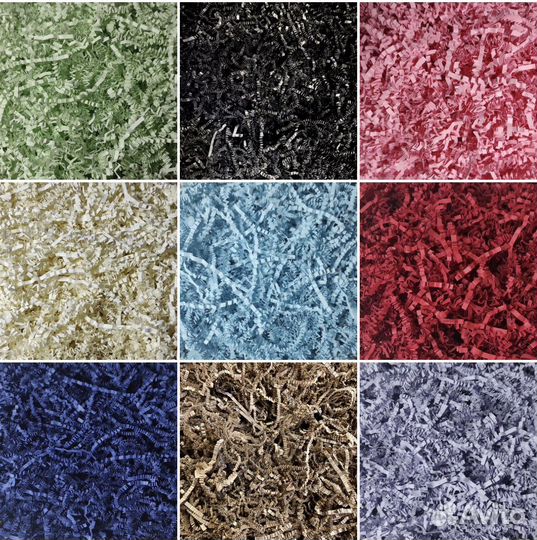 Бумажный гофрированный наполнитель