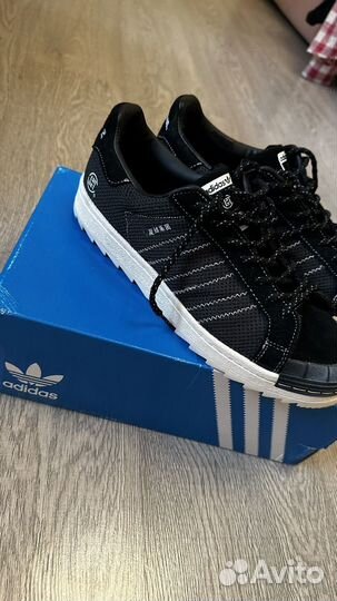 Коллаб Adidas Superstar x Clot x Neighborhood 42 р