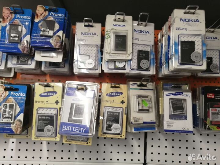 Аккумуляторы для сотовых и смартфонов