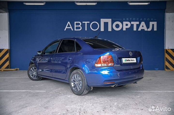 Volkswagen Polo 1.6 AT, 2019, 91 000 км