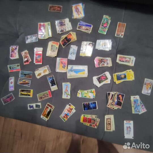 Вкладыши от жвачек 90 х