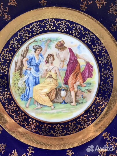 Роскошная коллекционная тарелка