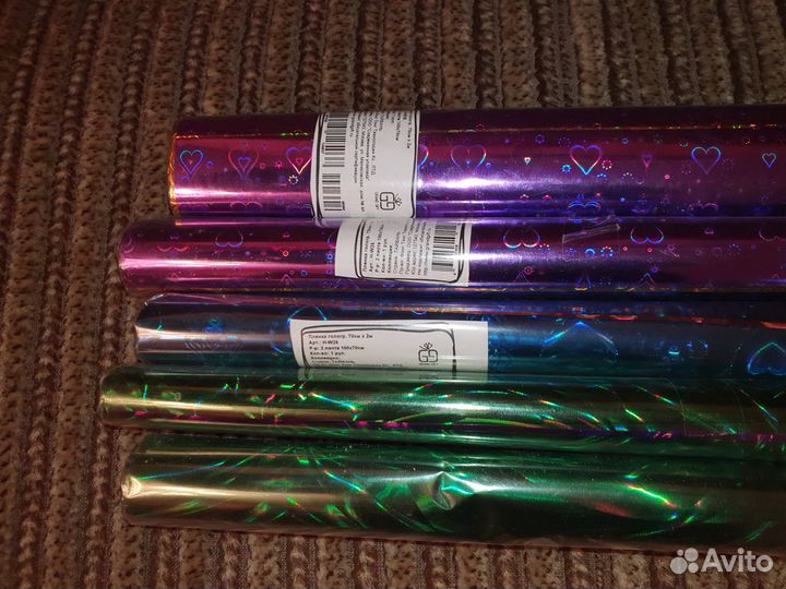 Упаковочная голографическая пленка