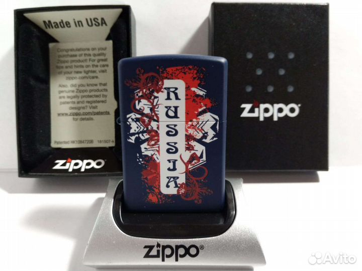 Зажигалка Zippo Russia Россия оригинал новая USA