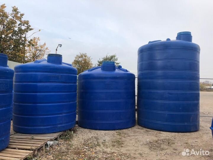 Ёмкости, баки, бочки пластиковые на 5000 литров