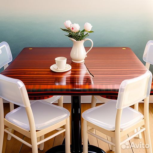 Мягкое гибкое стекло на стол / Прозрачная скатерть