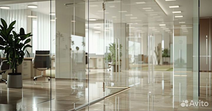 Перегородка из стекла с гарантией