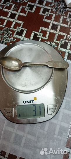 Старинные чайные ложки серебро 84 пробы