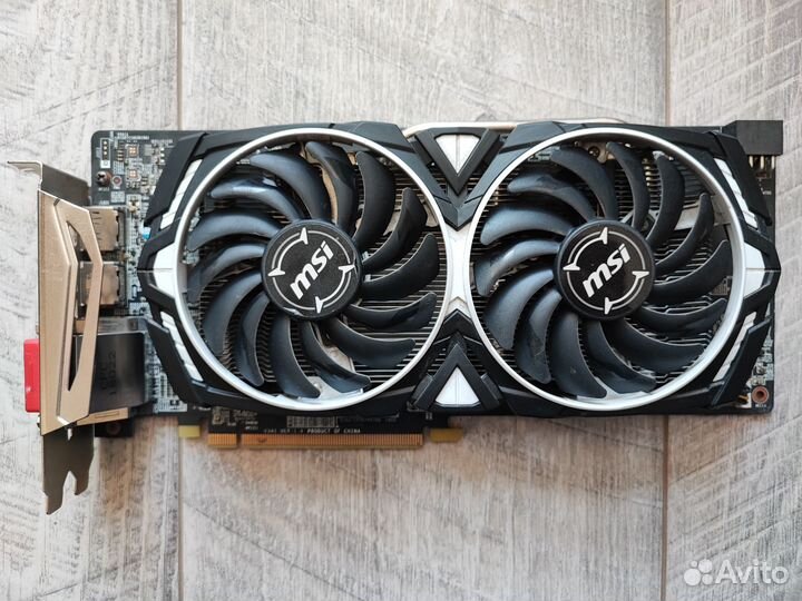 MSI AMD Radeon RX 580 armor 8G OC