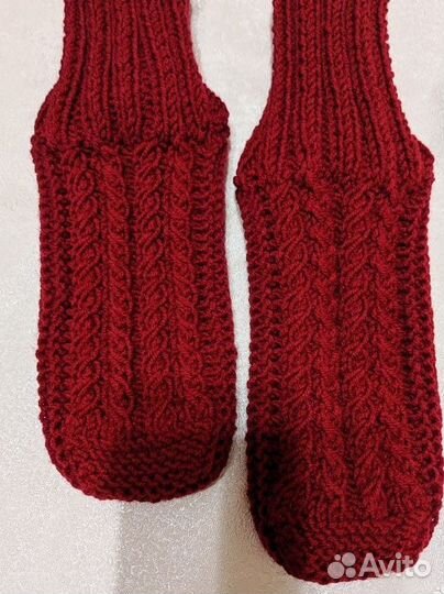 Носки женские вязаные ручной работы(39-40)