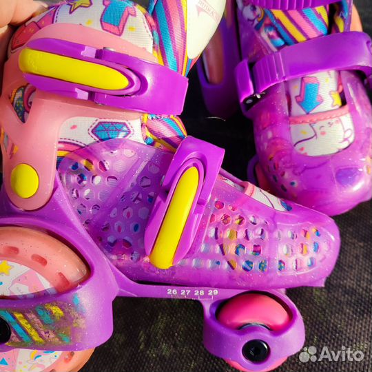 Детские раздвижные ролики 26-29