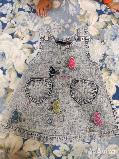 Детские вещи пакетом на девочку 1,5 - 2 года 86 см