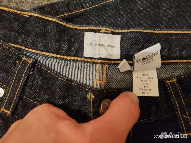 Calvin klein jeans джинсы оригинал мексика