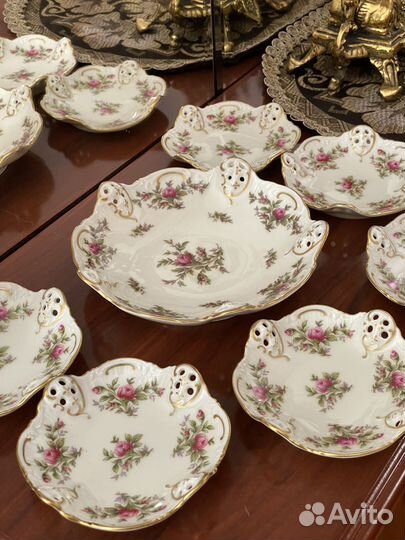 Сухарница с розетками гдр