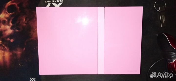 Playstation 2 slim pink комплект +игры