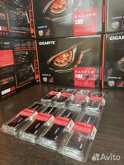 Новая Kingston hyperx ddr4 3200MHz