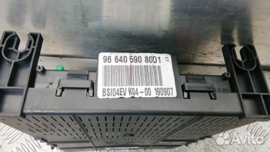 Блок комфорта citroen C4 grand picasso 1 (EBR09M30