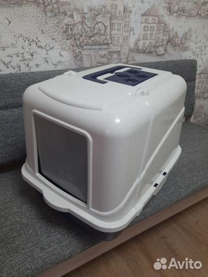 Туалет лоток для кошек большой