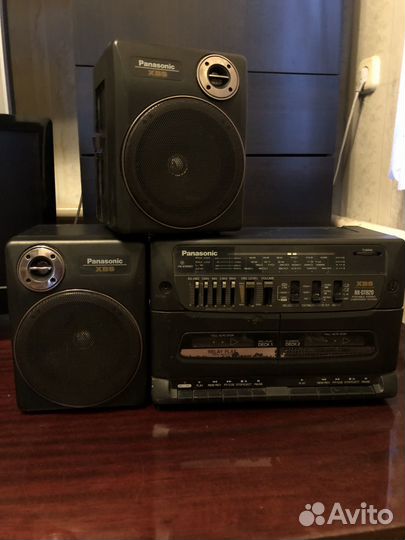 Кассетная магнитола panasonic xbs rx-ct820