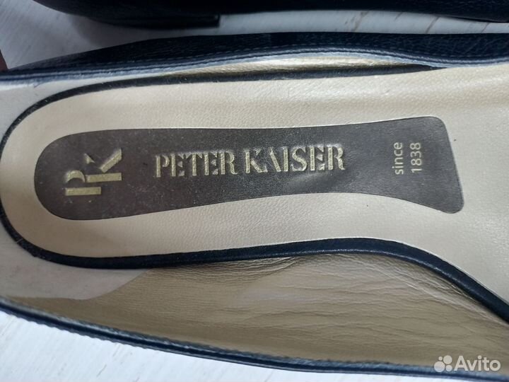 Туфли лодочки peter kaiser