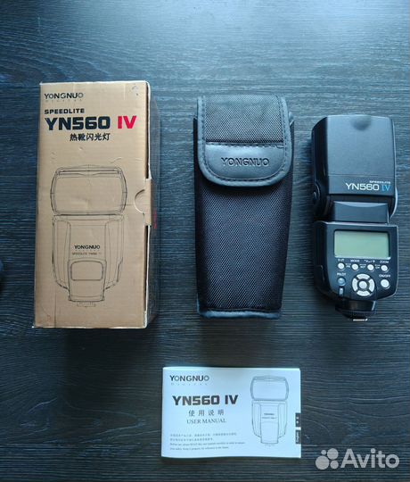 Вспышка камеры Yongnuo Speedlite YN-560IV