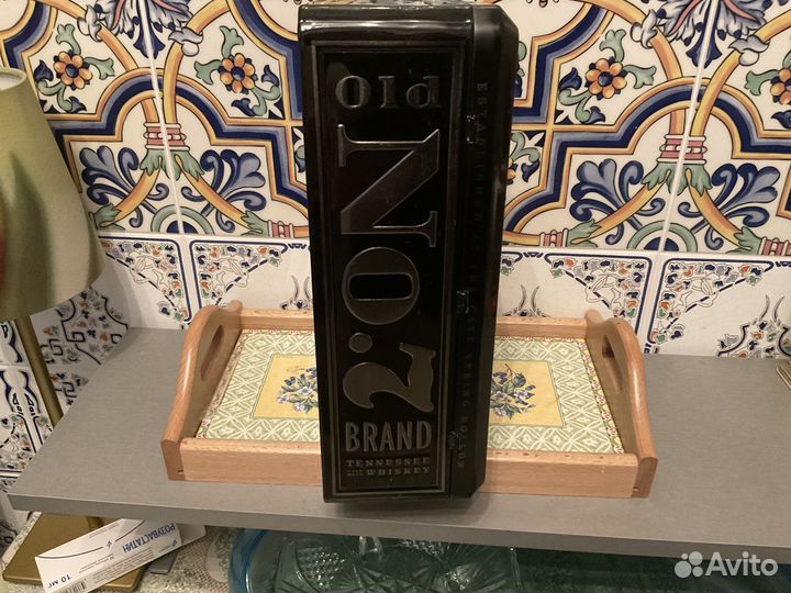 Коробка Упаковка от Джек Дениэлс (с подложкой)