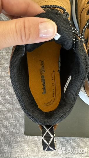 Ботинки осенние timberland 33р для мальчика