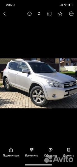 Toyota RAV4 2.4 AT, 2008, 183 000 км