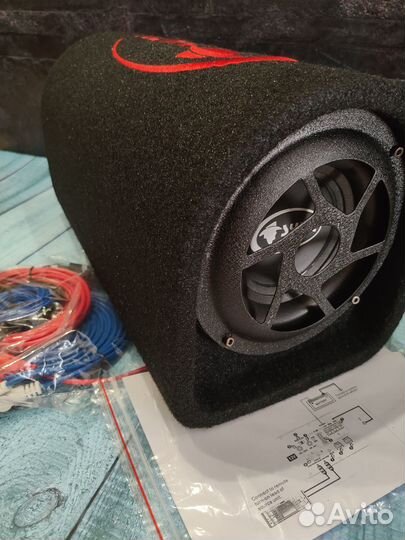Сабвуфер Мини+Усилитель+Провода (Новый) Гарантия
