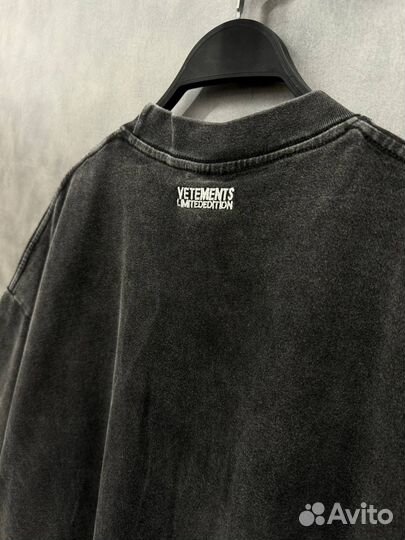 Футболка Vetements limeted edition оверсайз