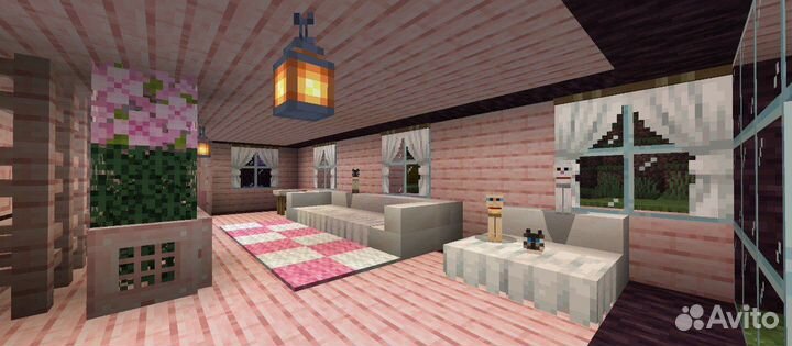Дом В майнкрафте, построю, играть вместе, игры