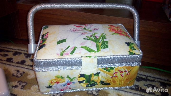 Шкатулка для рукоделия и игольница в подарок