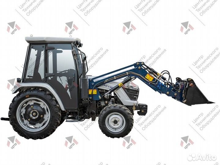 Трактор Скаут T-504C с погрузчиком