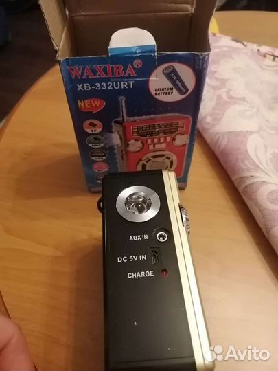 Радиоприемник waxiba xb-332 urt