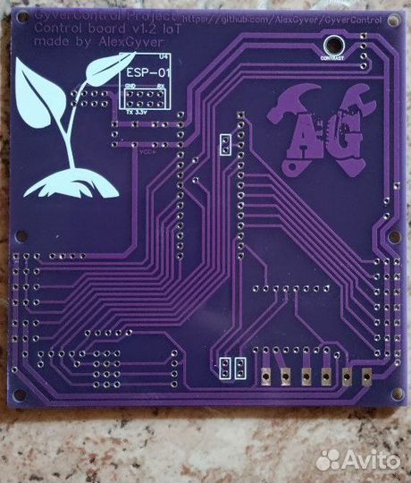 Плата Gyvercontrol контроллер теплицы