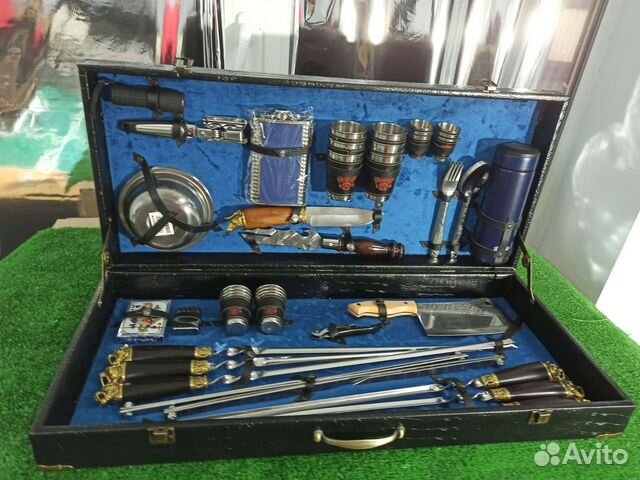 Шашлычный набор в кейсе для пикника